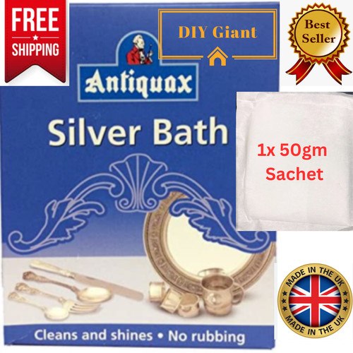 Antiquax silver bath cleaner - silver,